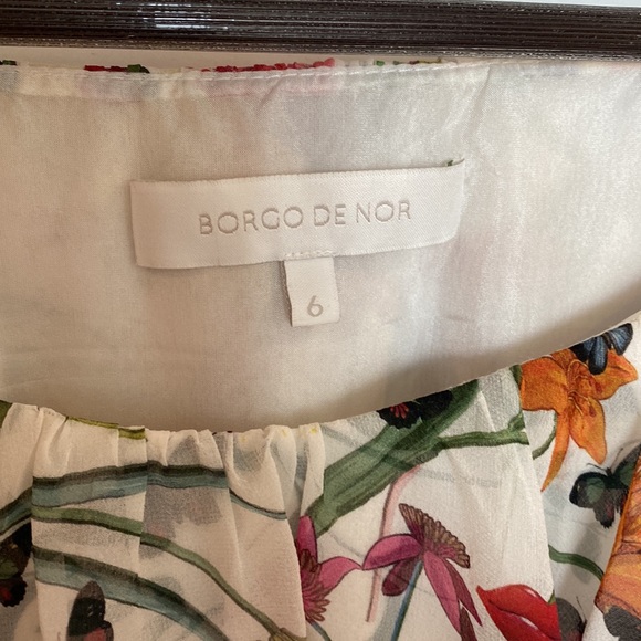 Borgo de Nor Margaux Ruffled Floral Maxi Dress - Picture 3 of 7